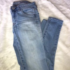 Light wash jeans